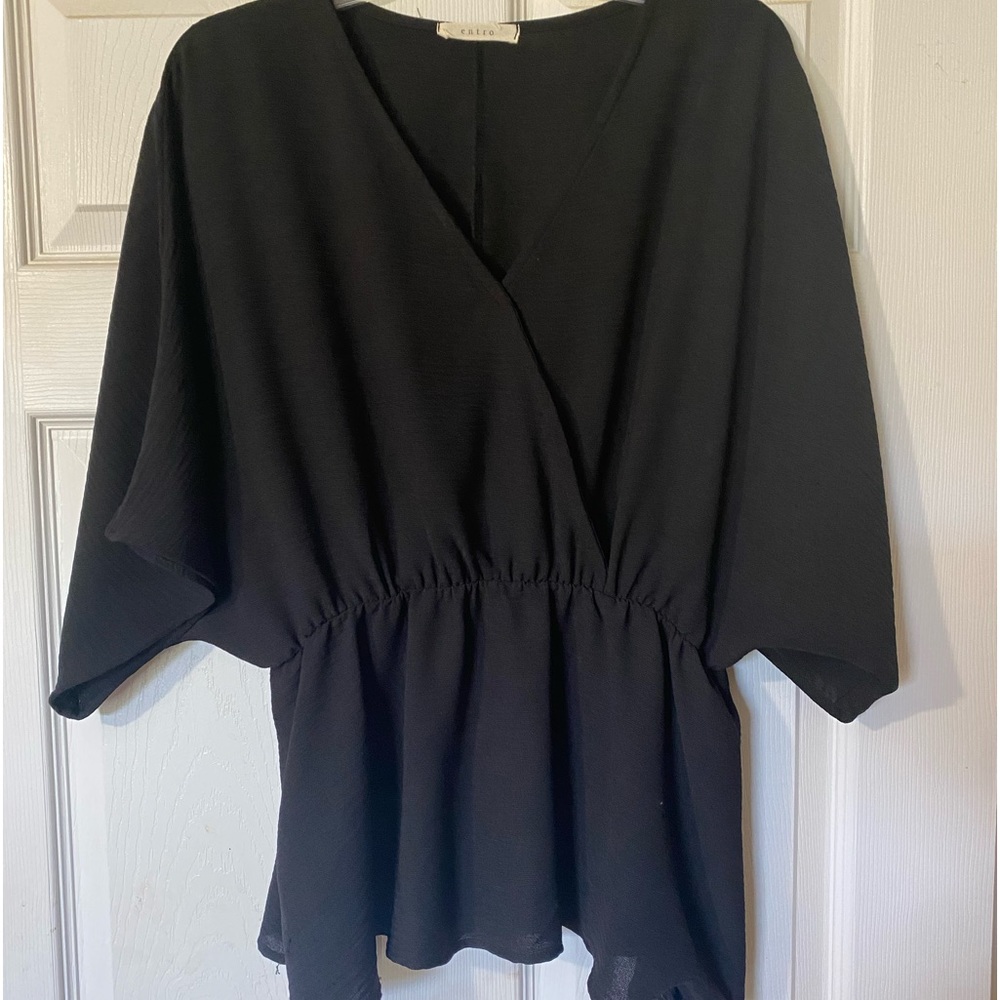 Entro - XL - Black Blouse 🖤